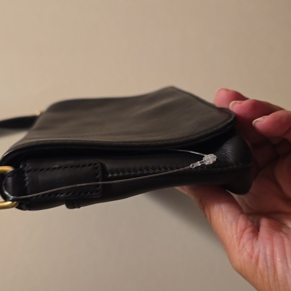 Vintage 2002 Coach Black Leather Bag - Picture 4 of 12